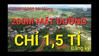 Bán Đất Đăk Nông 173| LÔ VƯỜN GẦN TRUNG TÂM CÓ 200M MẶT ĐƯỜNG SẴN NGUỒN THU #nhadatdaknong #datre