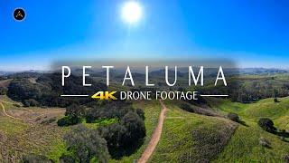 Petaluma CALIFORNIA Drone Footage (Helen Putnam Park) | 2021 | DJI Air 2S Test footage