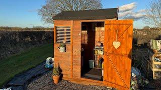 EP 54: Setting Up The Inside Of Our Shed! Plot no.9