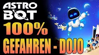 Astro Bot 100% Guide - Gefahren Dojo - Alle Bots - Alle Puzzle - Danger Dojo