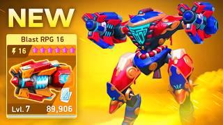 NEW WEAPON Blast RPG 16 & Dreadnought Panther Mimicker - Mech Arena