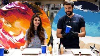 Let's Try an Acrylic Pour!