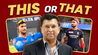 "Rajat Patidar OR Tilak Varma" THIS OR THAT ft. Kiran More | Rahul Dravid Or Sourav Ganguly