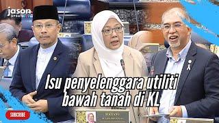 Dr. Zaliha Mustafa nyatakan rancangan Kerajaan naik taraf utiliti bawah tanah KL dan keutamaan DBKL