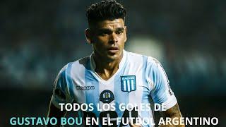 TODOS LOS GOLES DE GUSTAVO "PANTERA" BOU EN EL FUTBOL ARGENTINO (RIVER, GIMNASIA, RACING Y TALLERES)