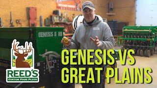 RTP Genesis vs Great Plains  - Which No Till Food Plot Drill is BEST?