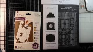 Beyond Concept Die (The Paper Boutique) and Crafters Companion Puzzle Die Crafty Video #118