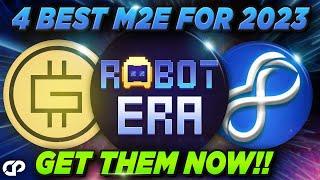 TOP 4 BEST MOVE TO EARN CRYPTO COINS COMPARISON 2023 HUGE POTENTIAL Genopets RobotEra | CRYPTOPRNR