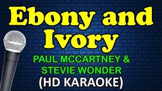 EBONY AND IVORY - Paul McCartney and Stevie Wonder (HD Karaoke)