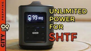 Solar generator for SHTF / Gray man, unlimited power: Ecoflow River Review