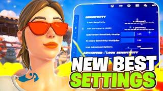 *NEW* BEST Controller Settings For Fortnite CHAPTER 6! (PS4/PS5/XBOX/PC)