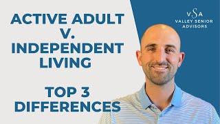 The Top 3 Differences Between Active Adult and Independent Living | Senior Living in Arizona