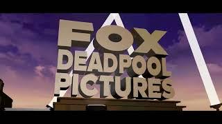 Fox Deadpool Pictures logo (Fox Music Cinema Style)