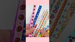 귀욤가득 알록달록 띠스티커 만들기! #sticker  #craft #paperdiy #shorts
