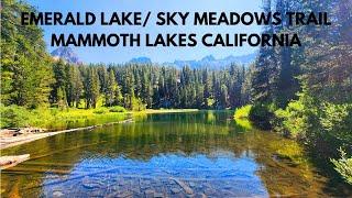 EMERALD LAKE/ SKY MEADOWS TRAIL MAMMOTH LAKES CALIFORNIA