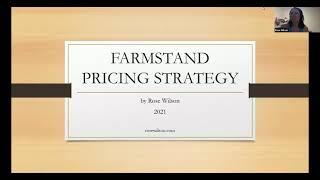 Farm Stand Product Mix and Pricing Strategies