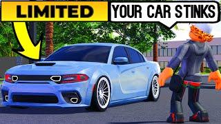 Roblox Roleplay - DRAG RACING TRASH TALKERS WITH MY RARE 1000HP HELLCAT!