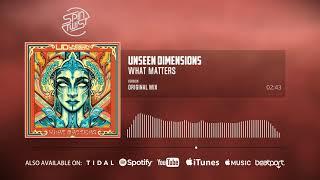 Unseen Dimensions - What Matter's (Official Audio)