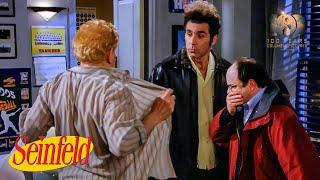 George questions his genes after looking at his father | Seinfeld (1989)