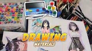 My all Drawing Materials and Setup Cheapest!! 