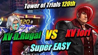 [Tower of Trials 120th] Toying with Rugal as XV Iori - Omega Rugal VS Iori / KOF ALLSTAR