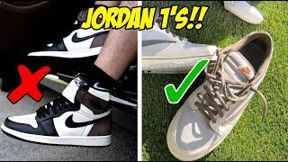 5 MISTAKES YOU'RE MAKING WEARING JORDAN 1'S!