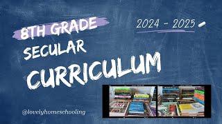 8th Grade Homeschool Curriculum Choices | Secular Middle School Curriculum Picks (2024-2025)