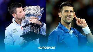 The BEST of Novak Djokovic at the Australian Open 