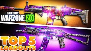 TOP 5 *META* LOADOUTS in WARZONE 2 SEASON 1!  (Warzone 2 Best Loadouts)