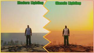 Classic Lighting vs Modern - GTA SA DE Timelapse - An AussieKnuckles Video