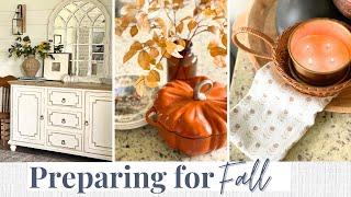 DECORATE WITH ME | EARLY FALL DECORATING TIPS | Jessica Giffin