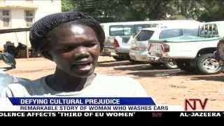 Remarkable story of a carwash woman
