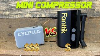 Budget vs Premium Mini Bike Electric Pumps / Fanttik X9 ACE vs Cycsplus Pro Max