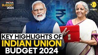 India Budget 2024: What are the key highlights of India's Union Budget | WION Originals