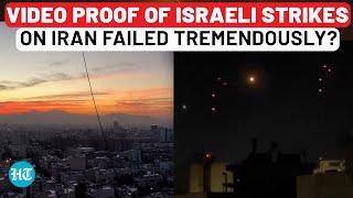 Iran ‘Successfully Foils’ Israeli Attack; Videos From Tehran Show Missile Interceptions, Normal Life