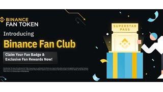 Binance Fan Club Pass @airdrop