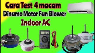 Cara test atau menghidupkan dinamo motor fan blower AC