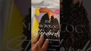 The Microloc Standards book is here. Your go to for #microlocs from the founder. #microlocmastery