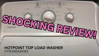 Hotpoint Top Load washer review HTW240ASKWS