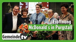 VIP Eröffnung McDonald´s Purgstall