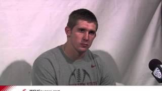 WSU Football: Jeff Tuel after Stanford game Oct. 27