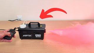 AGPTEK Smoke Machine with LED Lights Review - Perfect for Parties & Events!