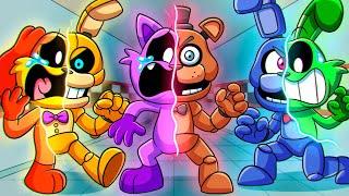 SMILING CRITTERS, but they're FNAF INTO THE PIT! Poppy Playtime Animation