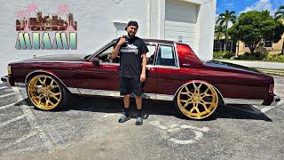 I flew to Miami for this custom 1987 kandy painted 2 door caprice