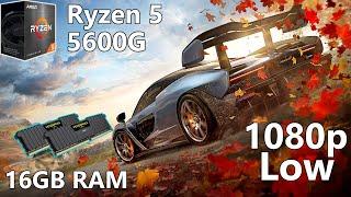 Forza Horizon 4 - Ryzen 5 5600G - 16 GB RAM (1080p at Low Preset)