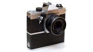 Praktica L with motor drive