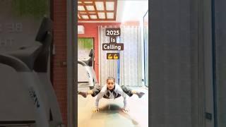 2025 is calling. #yoga #motivation #newyear #2025 #promise #workout #youtubeshorts #influencer