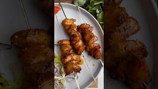 These Lemon & Herb Chicken Skewers are a must-try! #shorts #chickenskewers #ytshorts