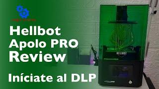  Hellbot Apolo PRO  la impresora con la que iniciarse al DLP que incluye curso GRATIS 