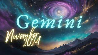 **GEMINI** Waiting to hear something...//NOVEMBER 2024//